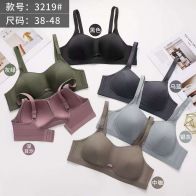 Women’s Full Coverage Bra with Wide Band & Adjustable Straps – Sizes 38–48, 6 Colors | Model 3219
