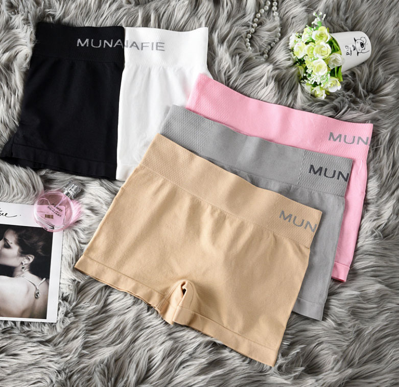 Women’s Seamless Boyshort Panties – Soft Stretchy High Waist Safety Shorts