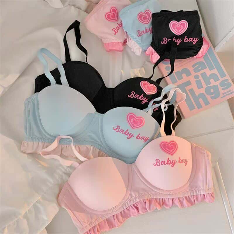 Baby Bay Padded Bra & Panty Set for Women