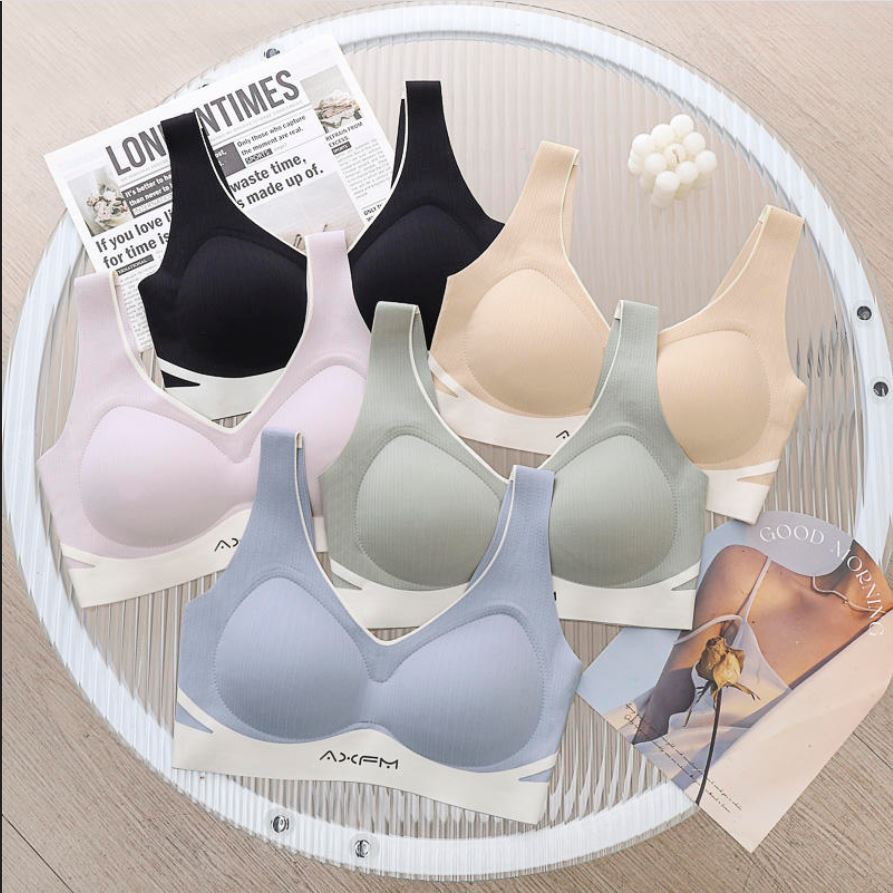 Women’s Seamless Wireless Support Bra – Soft Full Coverage Everyday Comfort Bra