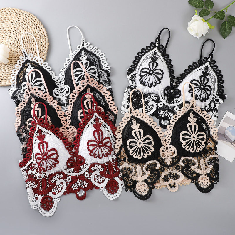Premium Floral Lace Bralette for Women – Stylish & Comfortable Designer Bra