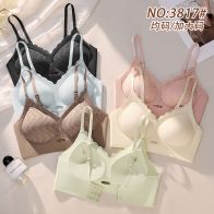 Premium Lace Wireless Bra for Women – Soft Padded Comfortable Everyday Bra